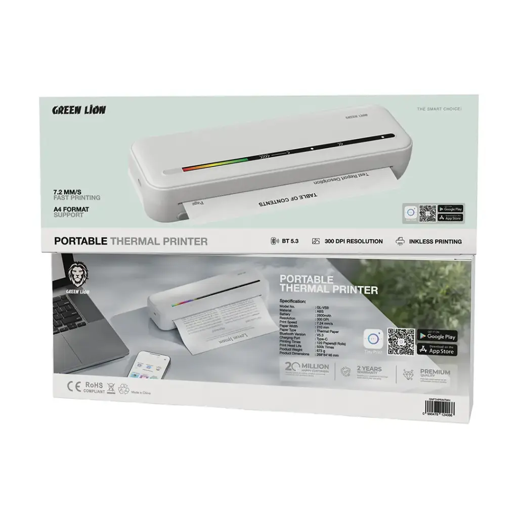 Greenlion Portable Thermal Printer view 2